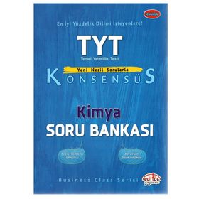 Editör Yayınları TYT Konsensüs Kimya Soru Bankası