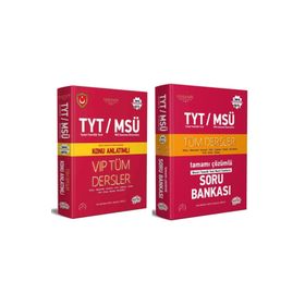Editör Yayınları TYT MSÜ Tüm Dersler Çözümlü Soru Bankası