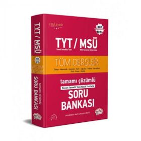 Editör Yayınları TYT MSÜ Tüm Dersler Çözümlü Soru Bankası