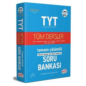 Editör Yayınları TYT Tüm Dersler Tamamı Çözümlü Soru Bankası