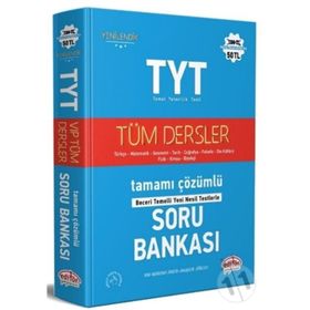 Editör Yayınları TYT Tüm Dersler Tamamı Çözümlü Soru Bankası