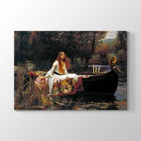 Edmund Blair Leighton - Lady Of Shalott Tablosu