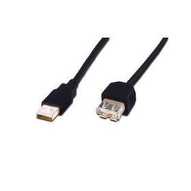 Ednet ED-84131 3 m USB to USB AWG28 Ul Nikel Erkek-Dişi USB 2.0 Uzatma Kablosu