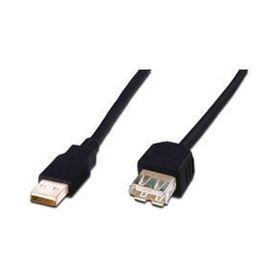 Ednet ED-84131 3 m USB to USB AWG28 Ul Nikel Erkek-Dişi USB 2.0 Uzatma Kablosu