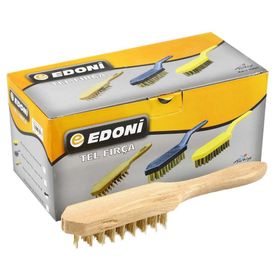 Edoni No:6 Ağaç Saplı Tel Fırça