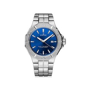 Edox 53021-3M-BUINU Gri Metal Erkek Kol Saati
