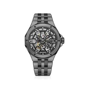 Edox 85303-357GNM-NGN Gri Çelik Erkek Kol Saati