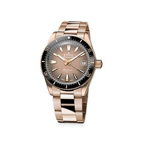 Edox Neptunian 80131-37Rnm-Vdbei Pembe Unisex Kol Saati