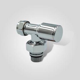 Edp PEX 16x2 Krom Köşe Radyatör Vanası