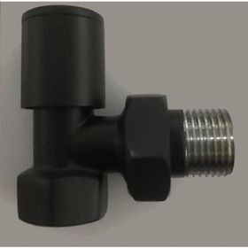 Edp Siyah Mat 1 2 Radyatör Havlupan Vanası