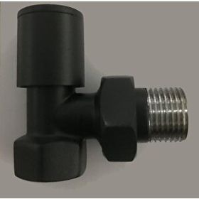Edp Siyah Mat 1 2 Radyatör Havlupan Vanası