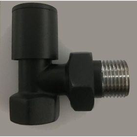 Edp Siyah Mat 1 2 Radyatör Havlupan Vanası