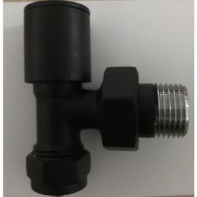 Edp Siyah Mat 16x2 Pex Radyatör Havlupan Vanası