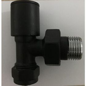 Edp Siyah Mat 16x2 Pex Radyatör Havlupan Vanası