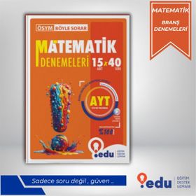 Edu Yayınları ÖSYM Böyle Sorar AYT Matematik Denemeleri