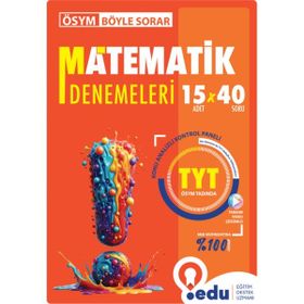 Edu Yayınları ÖSYM Böyle Sorar TYT Matematik Denemeleri