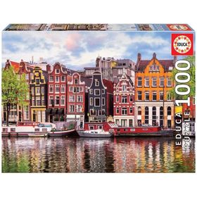 Educa 1000 Dancıng Houses Amst 18458 Puzzle