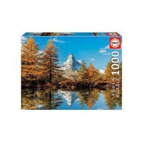 Educa 1000 Parça Sonbahar'da Matterhorn Dağı Puzzle