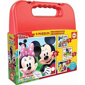 Educa 12 16 20 25 Parça Mickey Roadst Puzzle