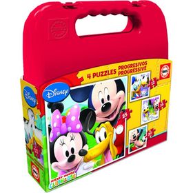 Educa 12 16 20 25 Parça Mickey Roadst Puzzle