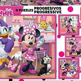Educa 12-16-20-25 Parça Minnie Happy Helpers Puzzle