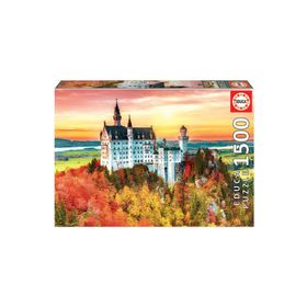 Educa 1500 Parça Neuschwanstein Kalesinde Sonbahar Puzzle