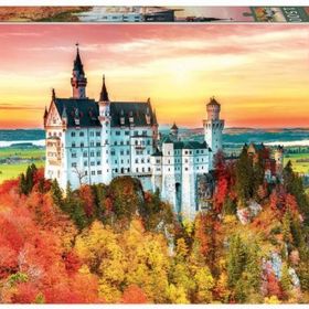 Educa 1500 Parça Neuschwanstein Kalesinde Sonbahar Puzzle