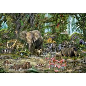 Educa 16013 2000 Parça Afrika Ormanı Puzzle