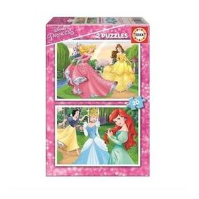Educa 16846 Disney Prensesler 2x20 Parça Puzzle