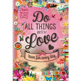 Educa 17086 Do All Things With Love 500 Parça Puzzle
