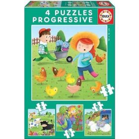 Educa 17145 Farm Animals Puzzle