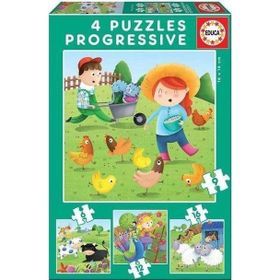Educa 17145 Farm Animals Puzzle