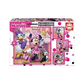 Educa 17630 Minnie Happy Helpers Puzzle Seti