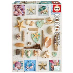 Educa 17658 1000 Parça Deniz Kabukları Puzzle