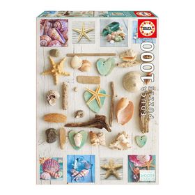Educa 17658 1000 Parça Deniz Kabukları Puzzle