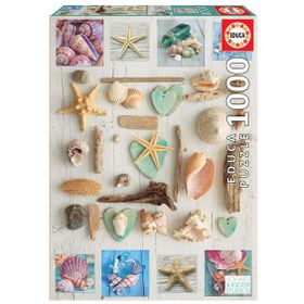 Educa 17658 1000 Parça Deniz Kabukları Puzzle