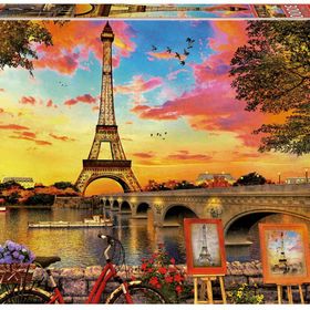 Educa 17675 3000 Parça Paris Günbatımı Puzzle