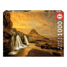 Educa 17971 Kırkjufellsfoss Waterfall Iceland 1000 Parça Puzzle