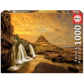 Educa 17971 Kırkjufellsfoss Waterfall Iceland 1000 Parça Puzzle
