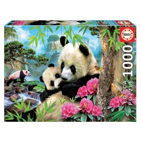 Educa 17995 1000 Parça Pandaların Sabahı Puzzle
