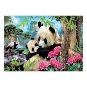 Educa 17995 1000 Parça Pandaların Sabahı Puzzle