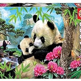 Educa 17995 1000 Parça Pandaların Sabahı Puzzle