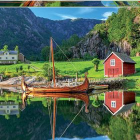 Educa 18006 1500 Parça Viking Ship Puzzle