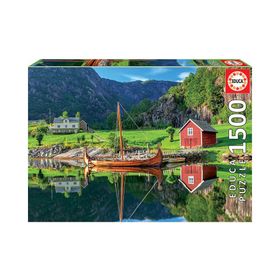 Educa 18006 1500 Parça Viking Ship Puzzle