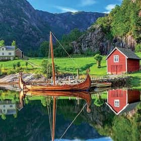 Educa 18006 1500 Parça Viking Ship Puzzle