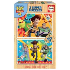 Educa 18084 Oyuncak Hikayesi 4 2X50 Parça Puzzle