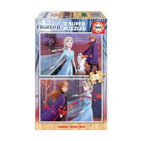 Educa 18085 Disney Frozen 2 2x25 Parça Puzzle