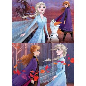 Educa 18085 Disney Frozen 2 2x25 Parça Puzzle
