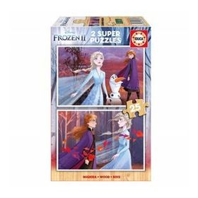 Educa 18085 Disney Frozen 2 2x25 Parça Puzzle