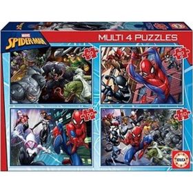 Educa 18102 Multi 4 Ultimate Spiderman Puzzle